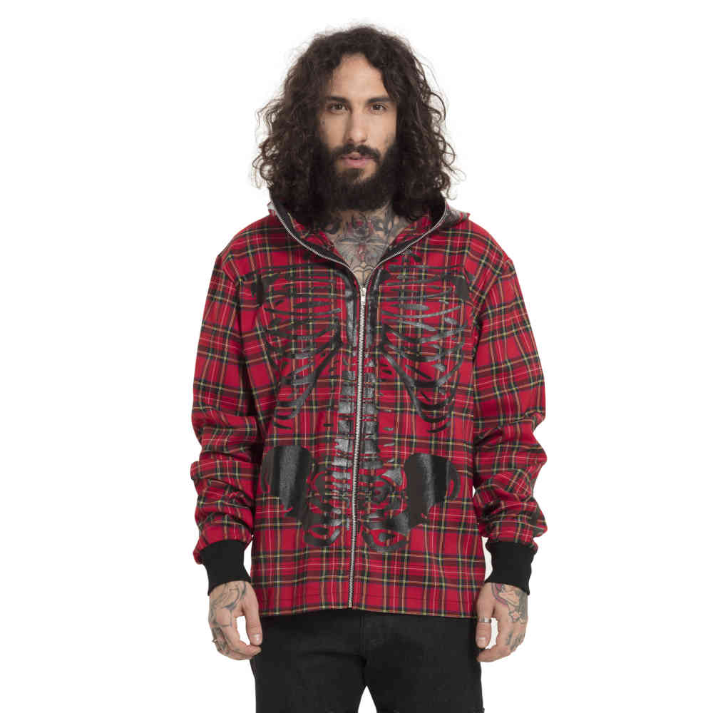 Jawbreaker - Get A Backbone Zip hoodie - Red